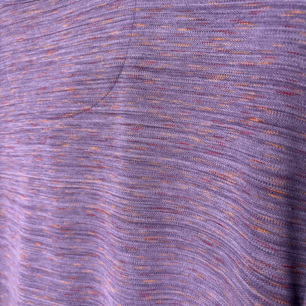 johnnie-O Hale Polo Shirt Purple Space Dye Performance L - Picture 8 of 8